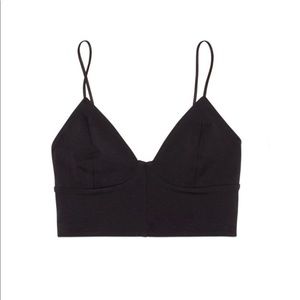Wilfred Free Ling Bustier, Black